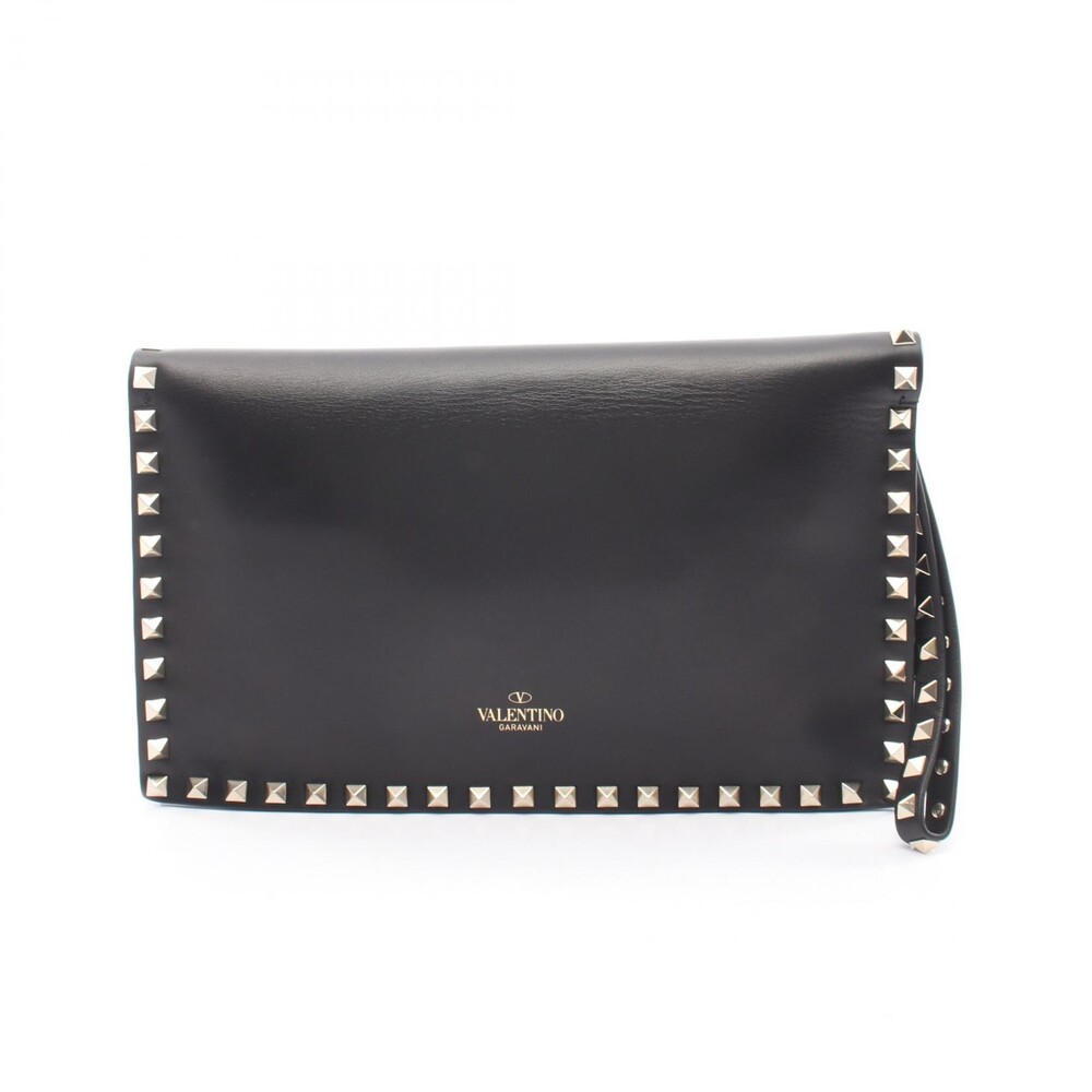 Valentino Rock Studs Business Clutch #280326V51B